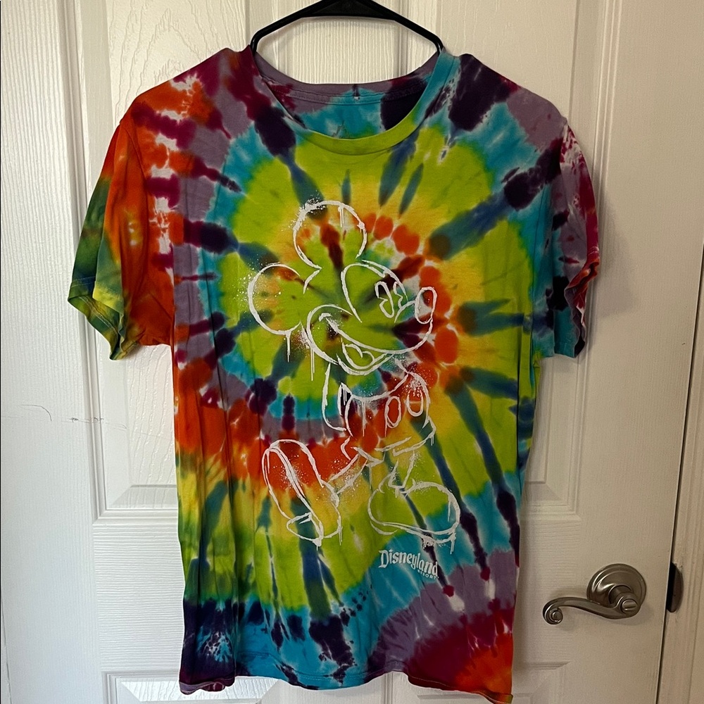 Disney Tie-Dye Mickey Mouse Tee - Rainbow